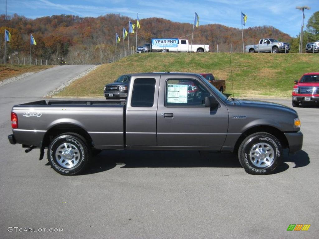 Dark Shadow Grey Metallic 2011 Ford Ranger XLT SuperCab 4x4 Exterior Photo #39808866