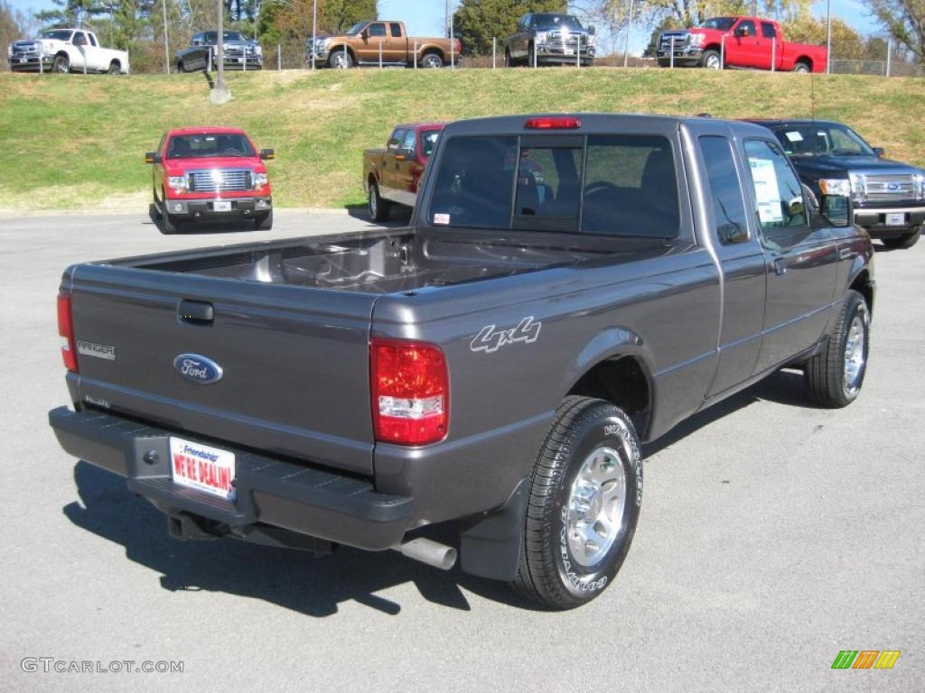 Dark Shadow Grey Metallic 2011 Ford Ranger XLT SuperCab 4x4 Exterior Photo #39808874