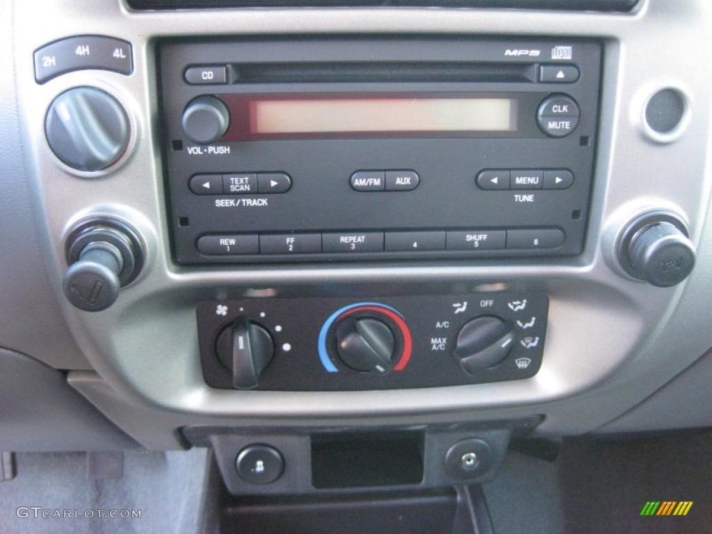 2011 Ford Ranger XLT SuperCab 4x4 Controls Photo #39809147