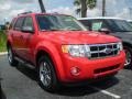 2009 Torch Red Ford Escape XLT V6  photo #1