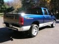 2003 Patriot Blue Pearl Dodge Ram 1500 SLT Quad Cab 4x4  photo #4