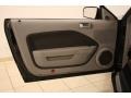 Black/Dove 2009 Ford Mustang GT/CS California Special Coupe Door Panel