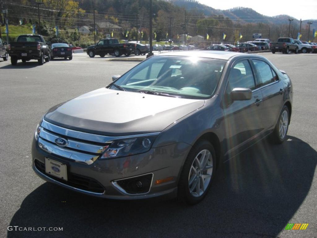 2011 Fusion SEL V6 - Sterling Grey Metallic / Medium Light Stone photo #2