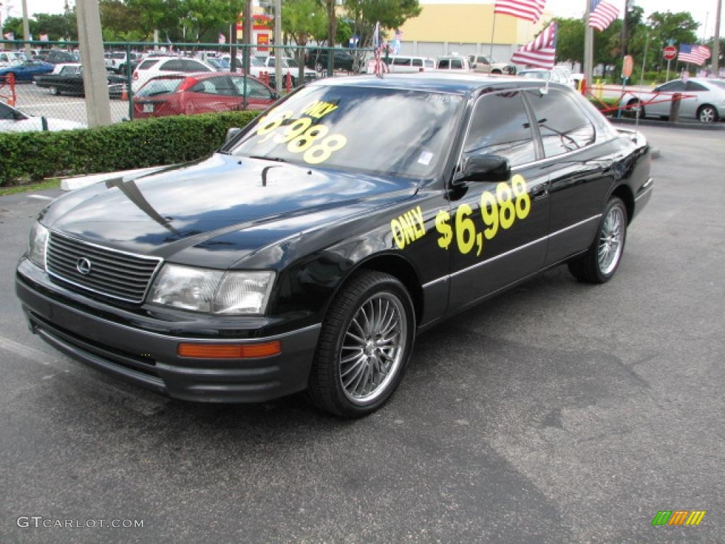 1997 LS 400 - Black / Black photo #1