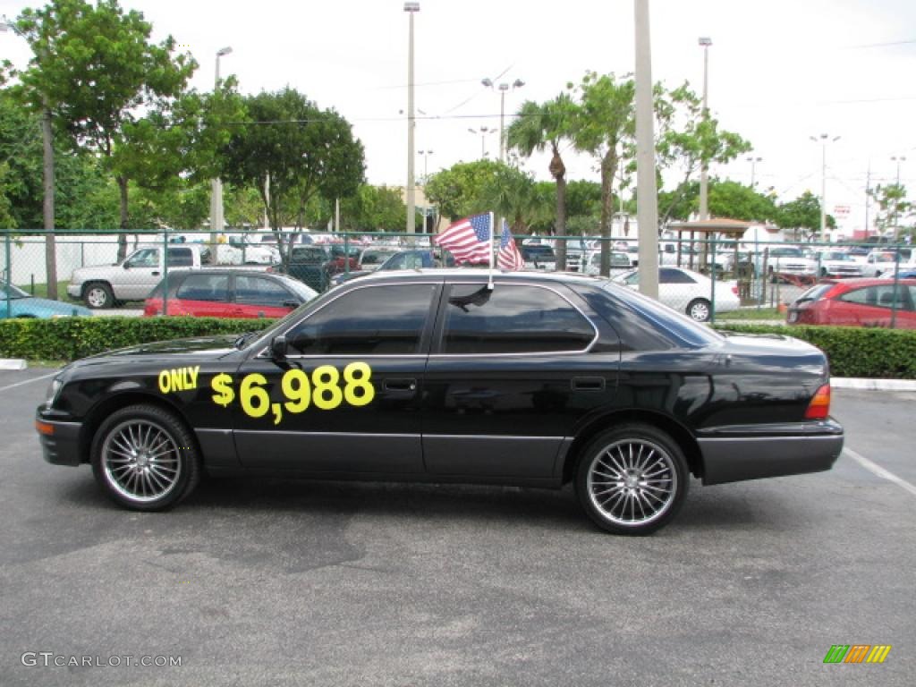 1997 LS 400 - Black / Black photo #4