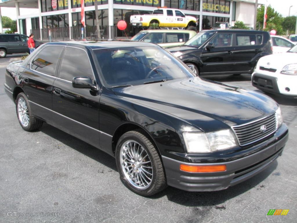 1997 LS 400 - Black / Black photo #5