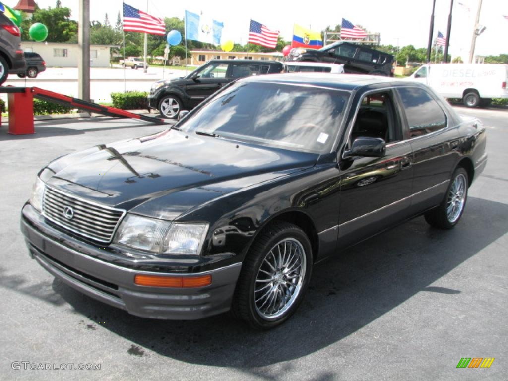 1997 LS 400 - Black / Black photo #9