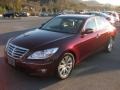 2009 Cabernet Red Pearl Hyundai Genesis 3.8 Sedan  photo #2