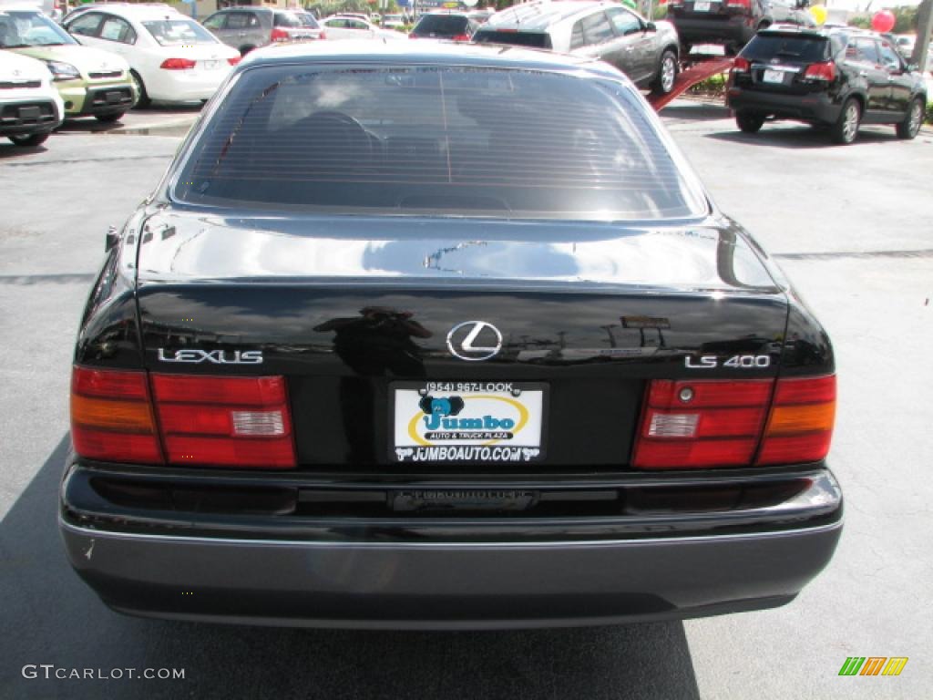 1997 LS 400 - Black / Black photo #12