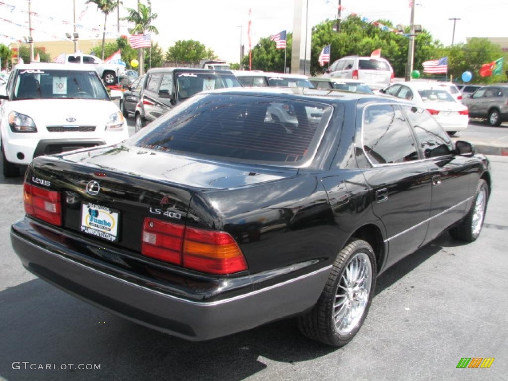 1997 LS 400 - Black / Black photo #13