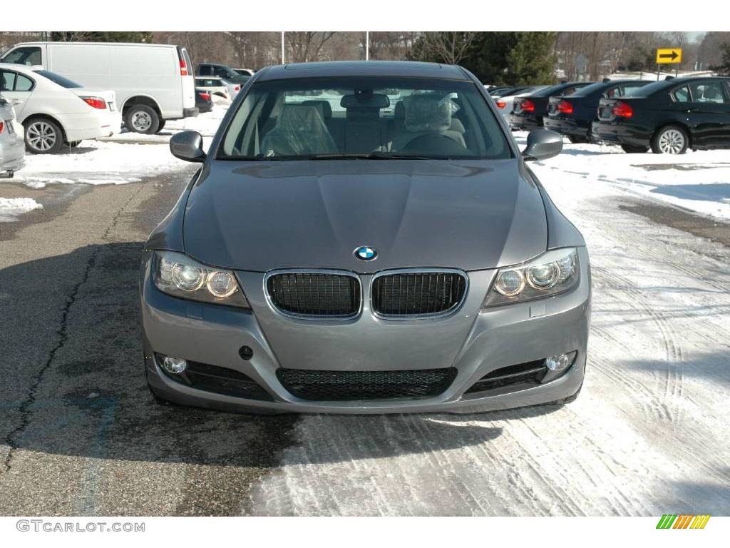 2009 3 Series 328xi Sedan - Space Grey Metallic / Grey Dakota Leather photo #8