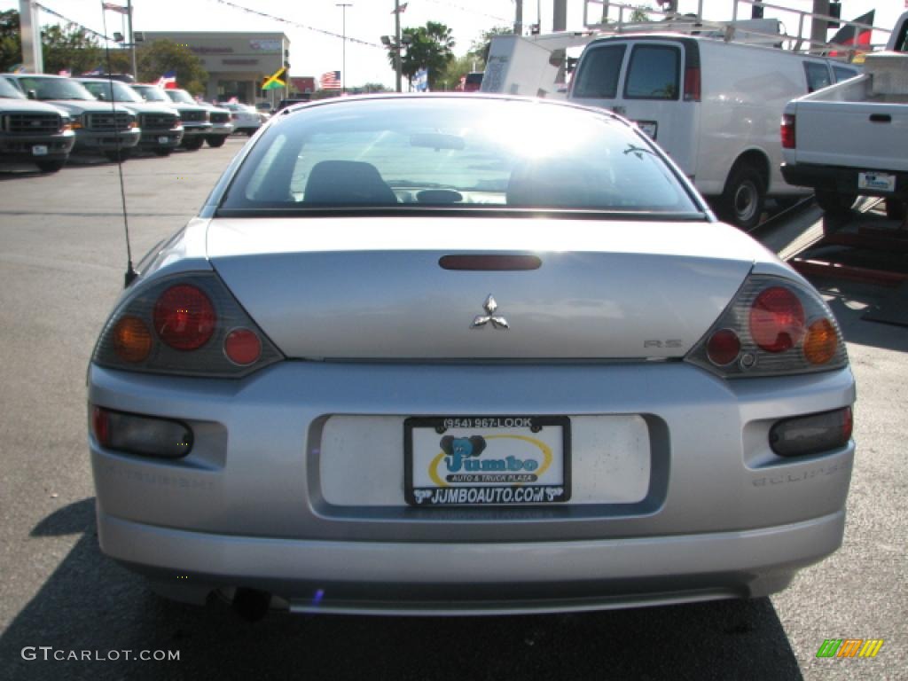 2003 Eclipse RS Coupe - Sterling Silver Metallic / Midnight photo #8