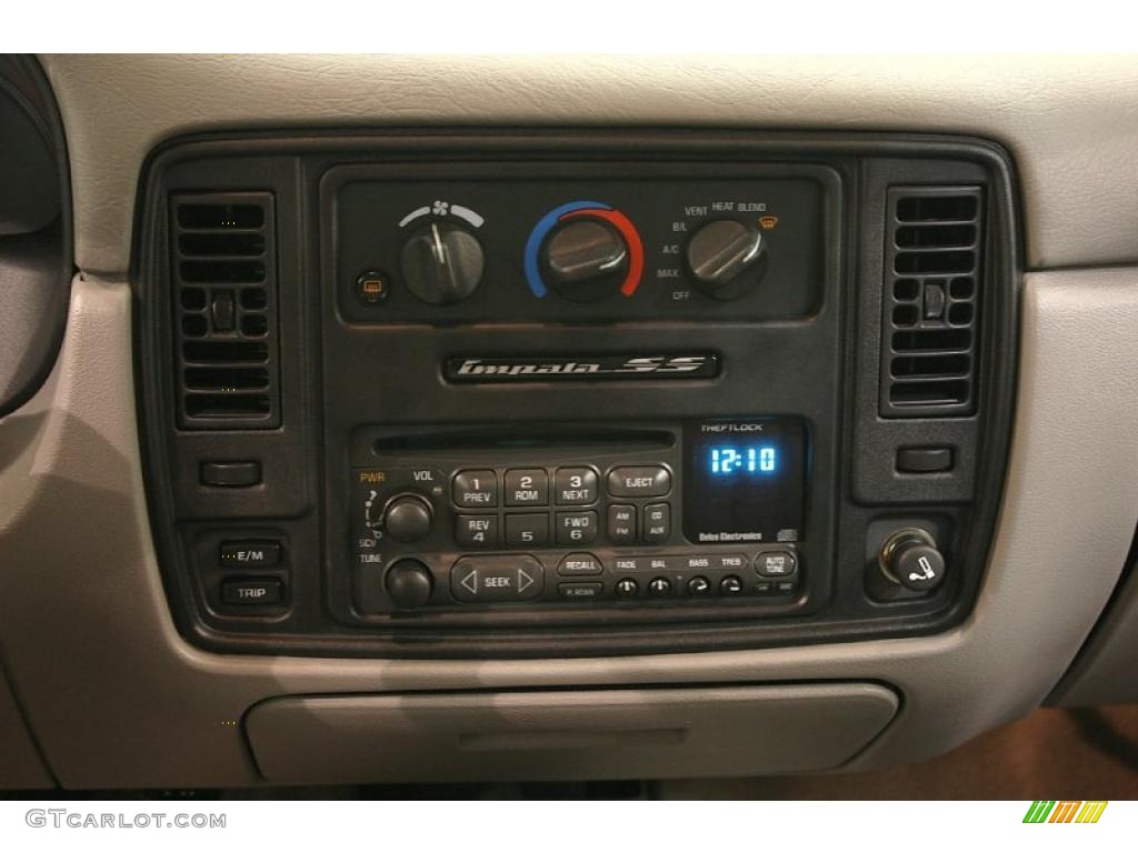 1996 Impala SS - Dark Gray Green Metallic / Gray photo #26