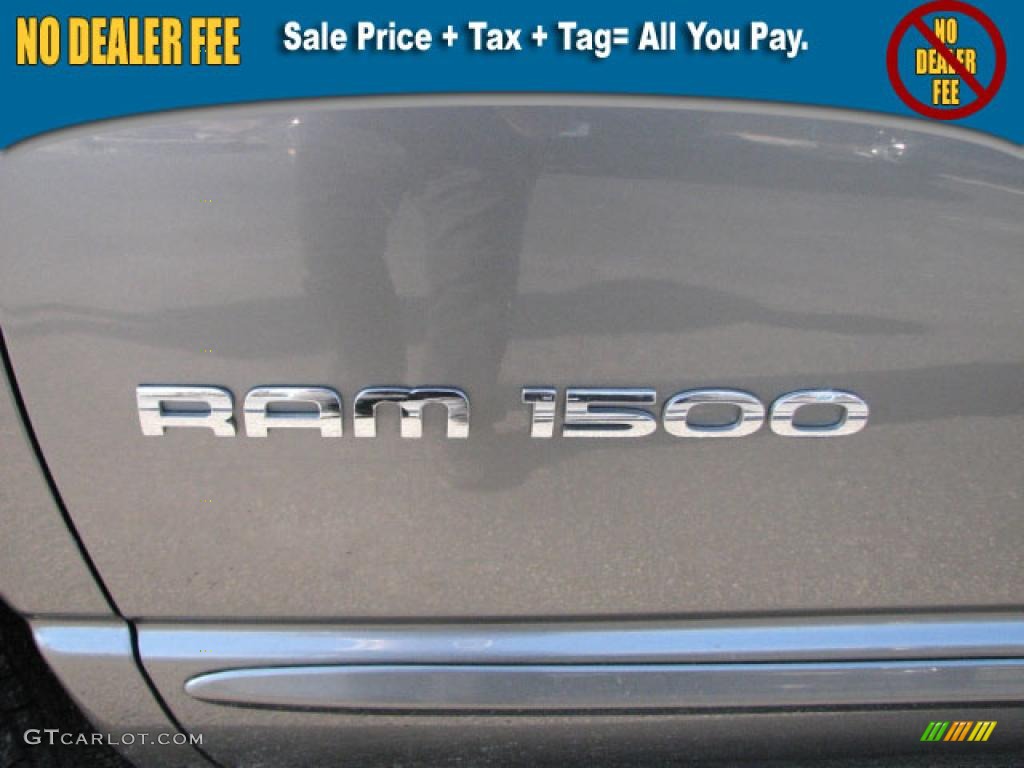 2006 Ram 1500 SLT Quad Cab - Mineral Gray Metallic / Medium Slate Gray photo #7