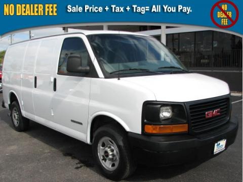 2004 GMC Savana Van 2500 Cargo Data, Info and Specs
