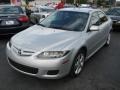 2007 Glacier Silver Metallic Mazda MAZDA6 i Touring Sedan  photo #3