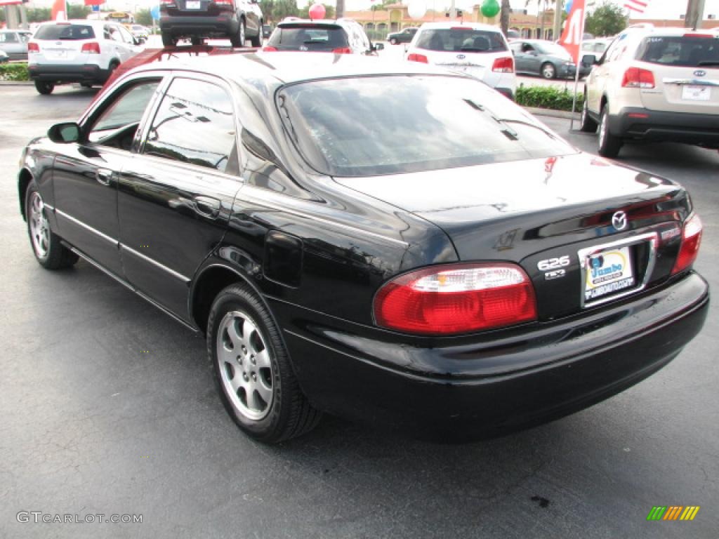 2000 626 LX - Black Onyx / Beige photo #7
