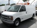 Summit White 2000 Chevrolet Express G2500 Commercial Exterior