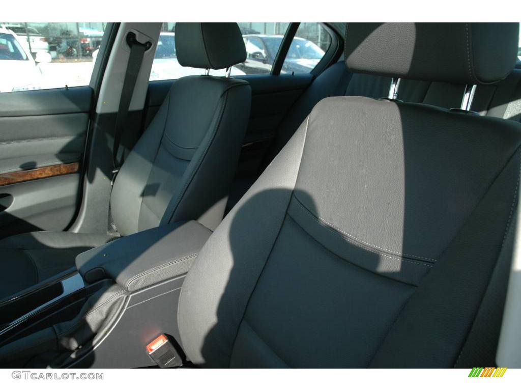 2009 3 Series 335xi Sedan - Titanium Silver Metallic / Black Dakota Leather photo #11