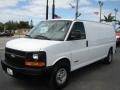 Summit White - Express 3500 Commercial Van Photo No. 5
