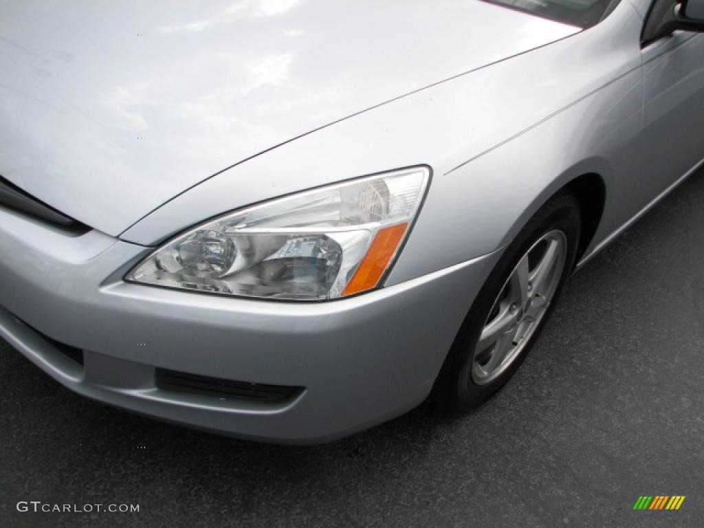 2003 Accord EX-L Coupe - Satin Silver Metallic / Black photo #4