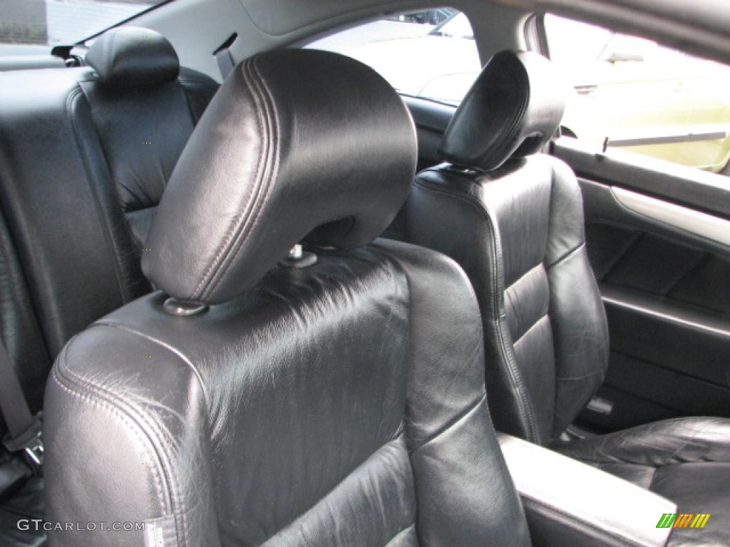 2003 Accord EX-L Coupe - Satin Silver Metallic / Black photo #14