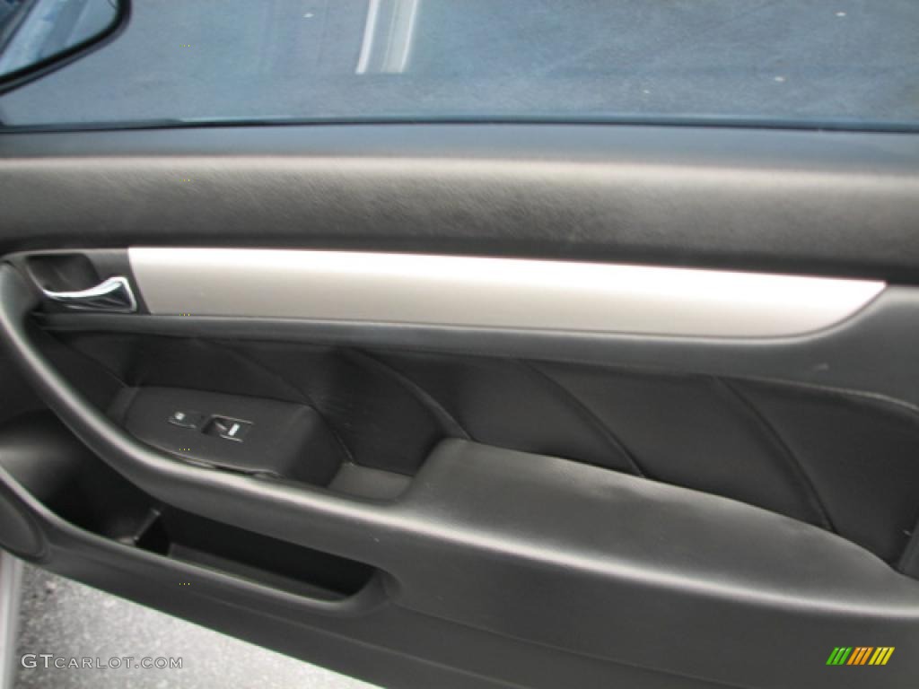 2003 Accord EX-L Coupe - Satin Silver Metallic / Black photo #15