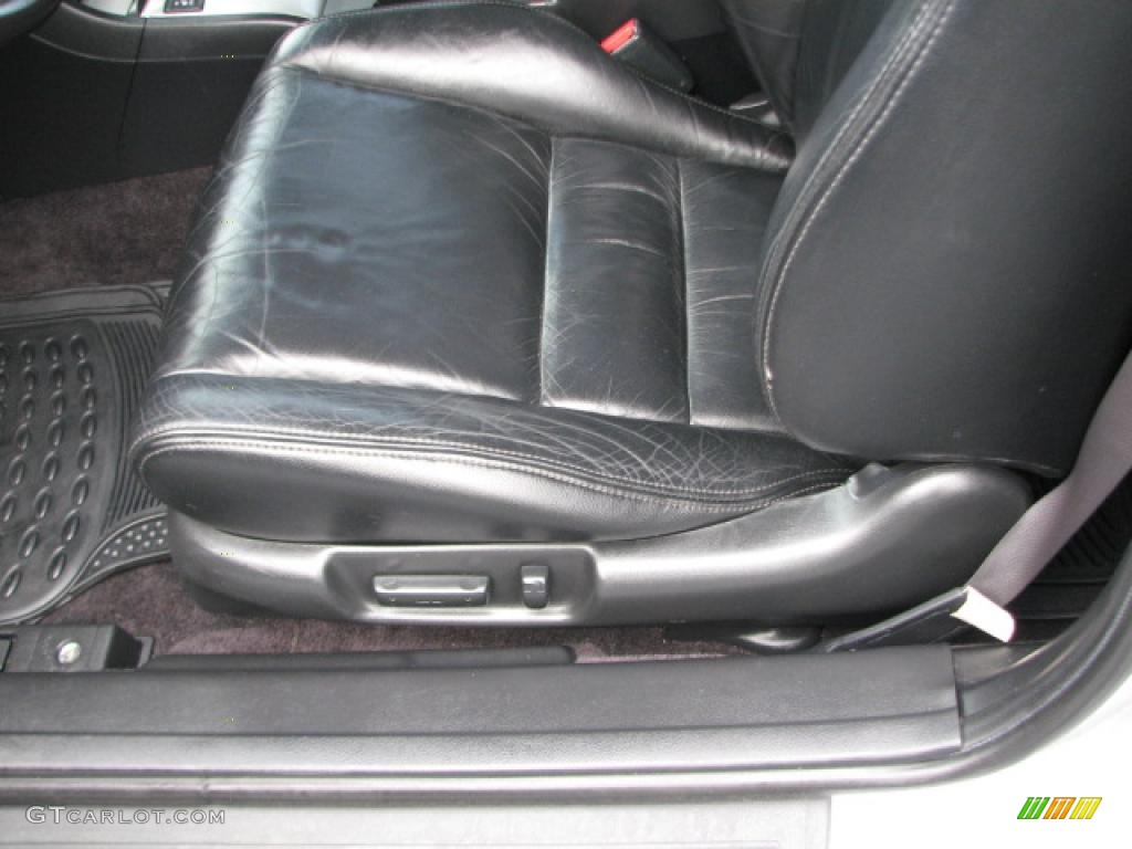 2003 Accord EX-L Coupe - Satin Silver Metallic / Black photo #19