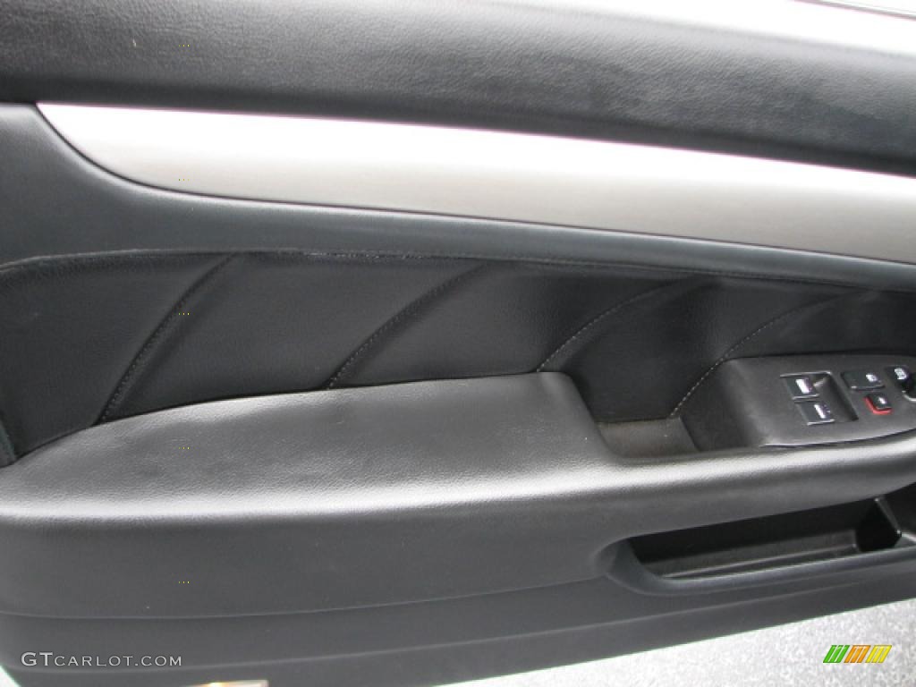 2003 Accord EX-L Coupe - Satin Silver Metallic / Black photo #20