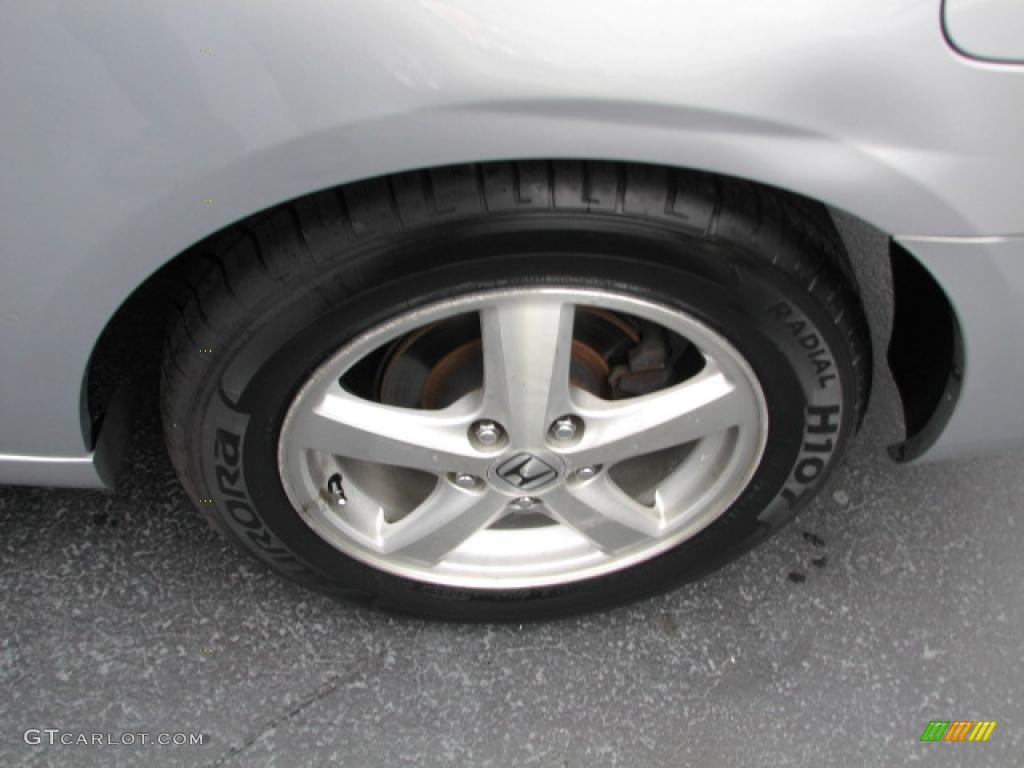 2003 Accord EX-L Coupe - Satin Silver Metallic / Black photo #21
