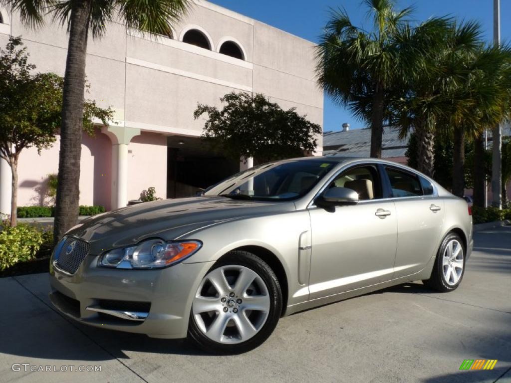 Cashmere Gold Metallic 2010 Jaguar XF Sport Sedan Exterior Photo #39816892