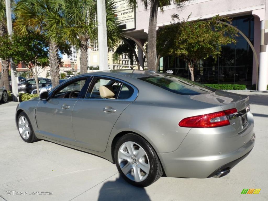 Cashmere Gold Metallic 2010 Jaguar XF Sport Sedan Exterior Photo #39816960