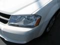 2010 Stone White Dodge Avenger SXT  photo #4