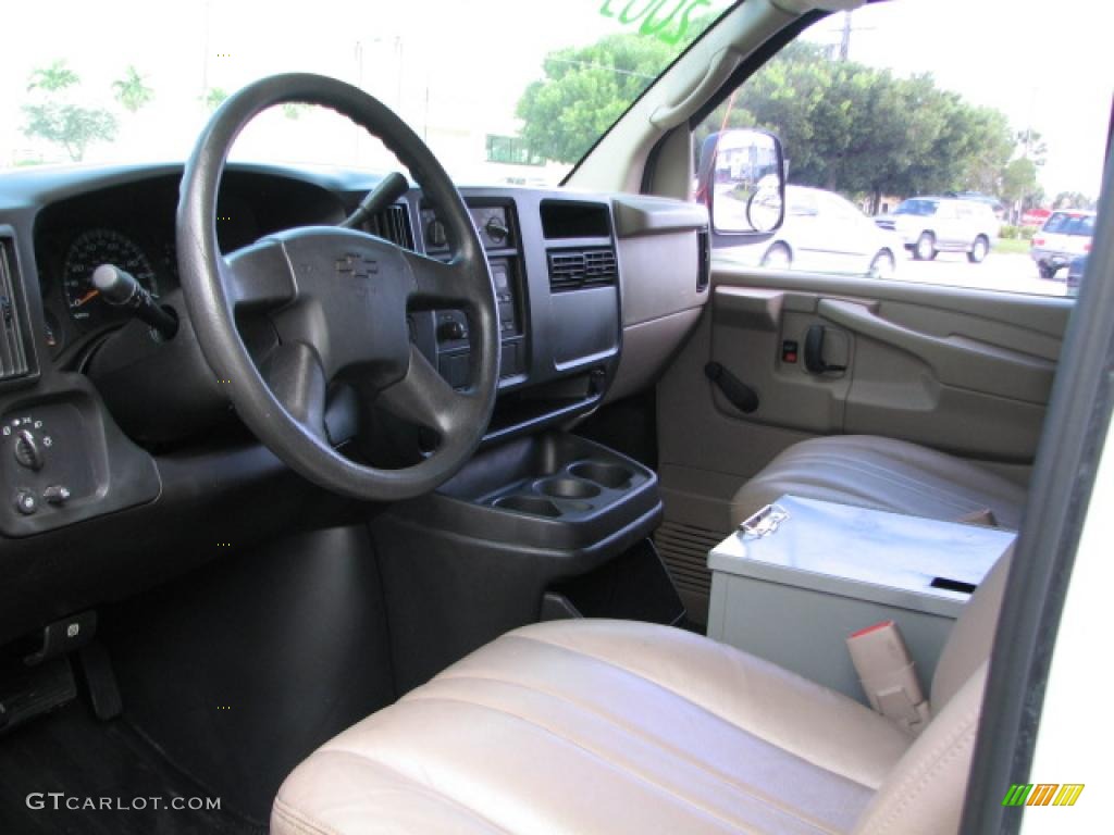 Neutral Interior 2005 Chevrolet Express 1500 Commercial Van Photo #39818608