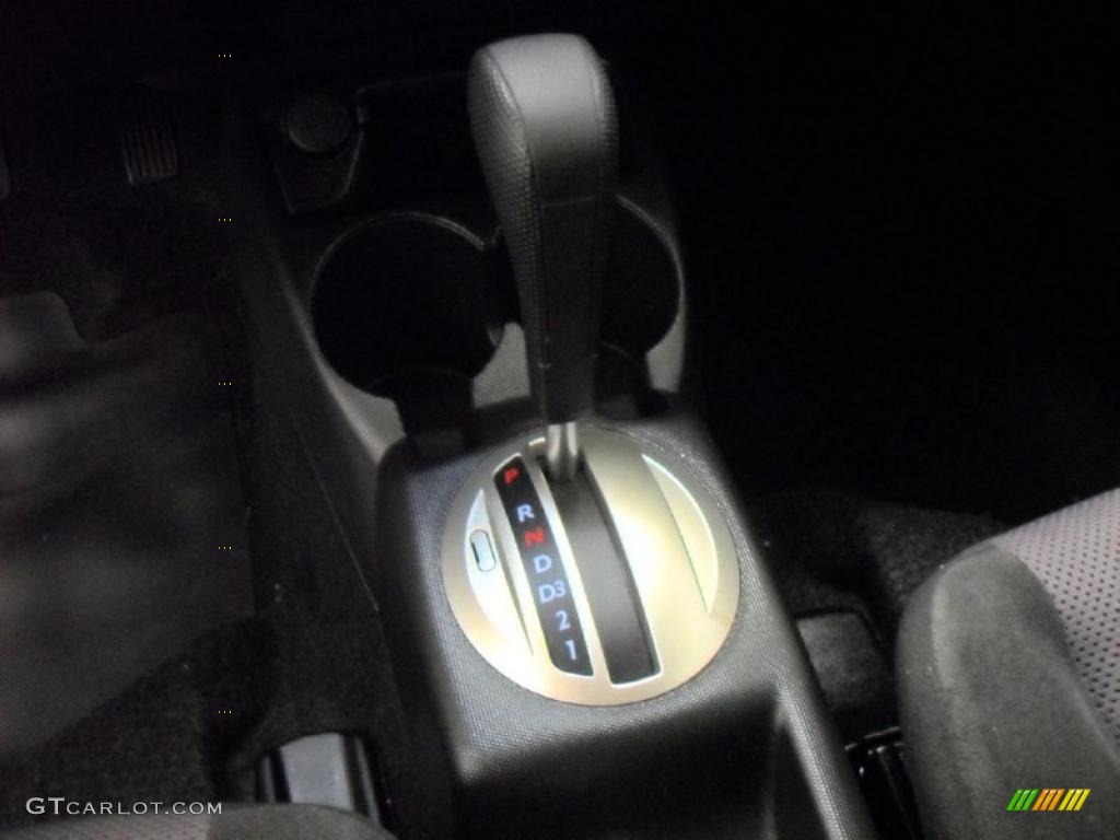 2008 Fit Hatchback - Storm Silver Metallic / Black/Grey photo #12