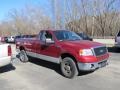 Redfire Metallic 2007 Ford F150 XLT Regular Cab 4x4 Exterior