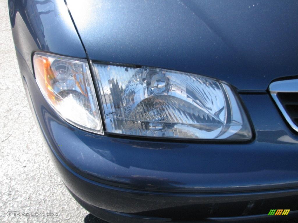 2002 626 LX - Galaxy Blue / Gray photo #2