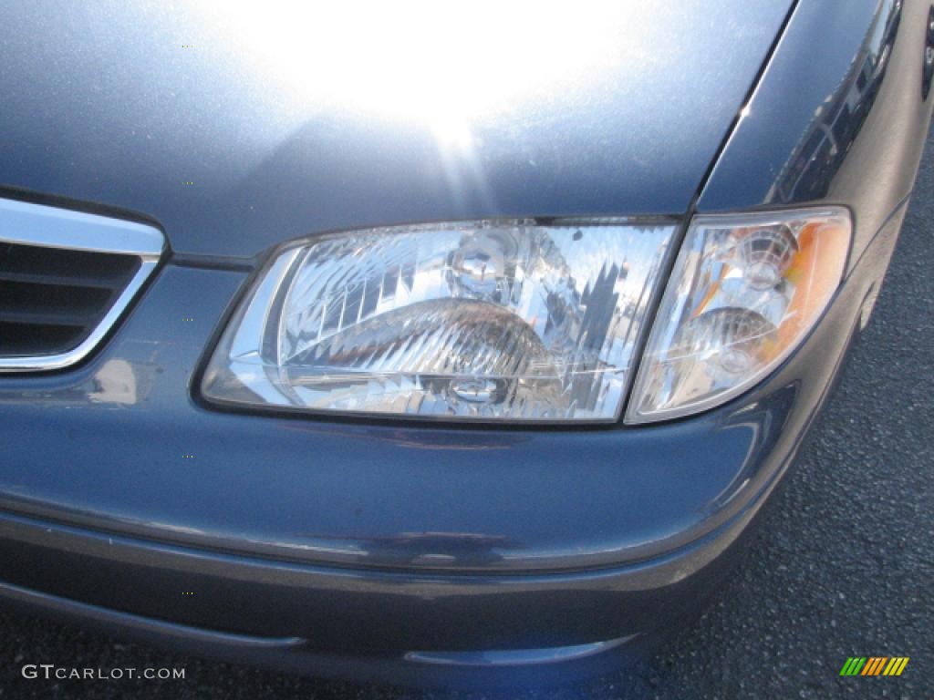 2002 626 LX - Galaxy Blue / Gray photo #4