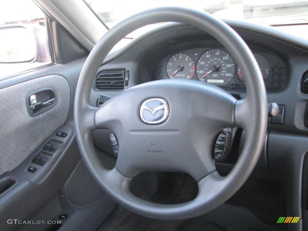 2002 626 LX - Galaxy Blue / Gray photo #16