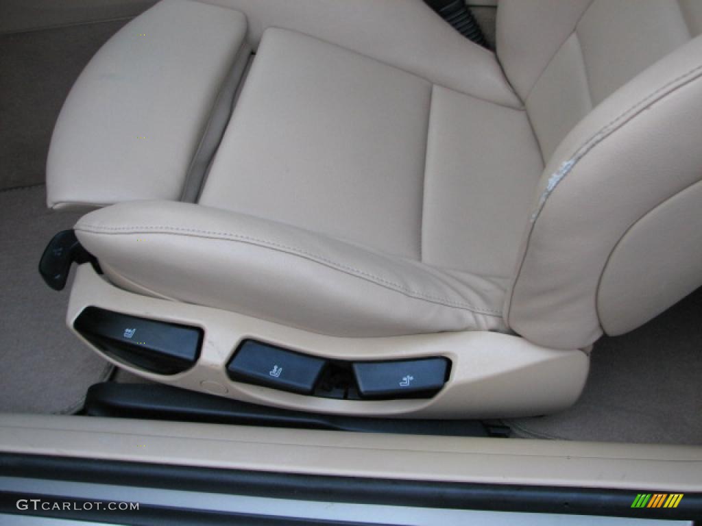 2001 3 Series 325i Coupe - Jet Black / Sand photo #20