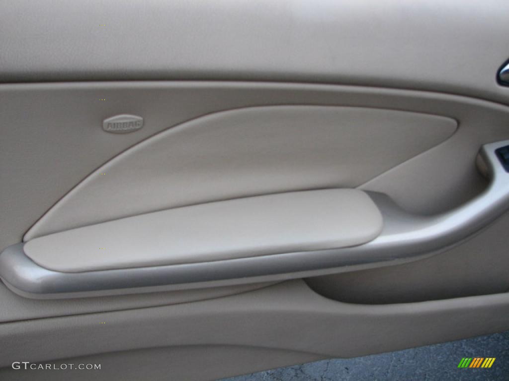 2001 3 Series 325i Coupe - Jet Black / Sand photo #21