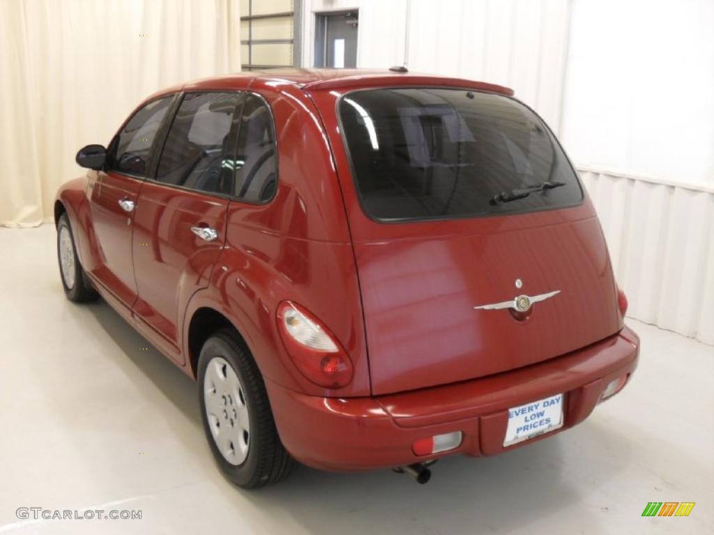 2006 PT Cruiser  - Inferno Red Crystal Pearl / Pastel Slate Gray photo #2