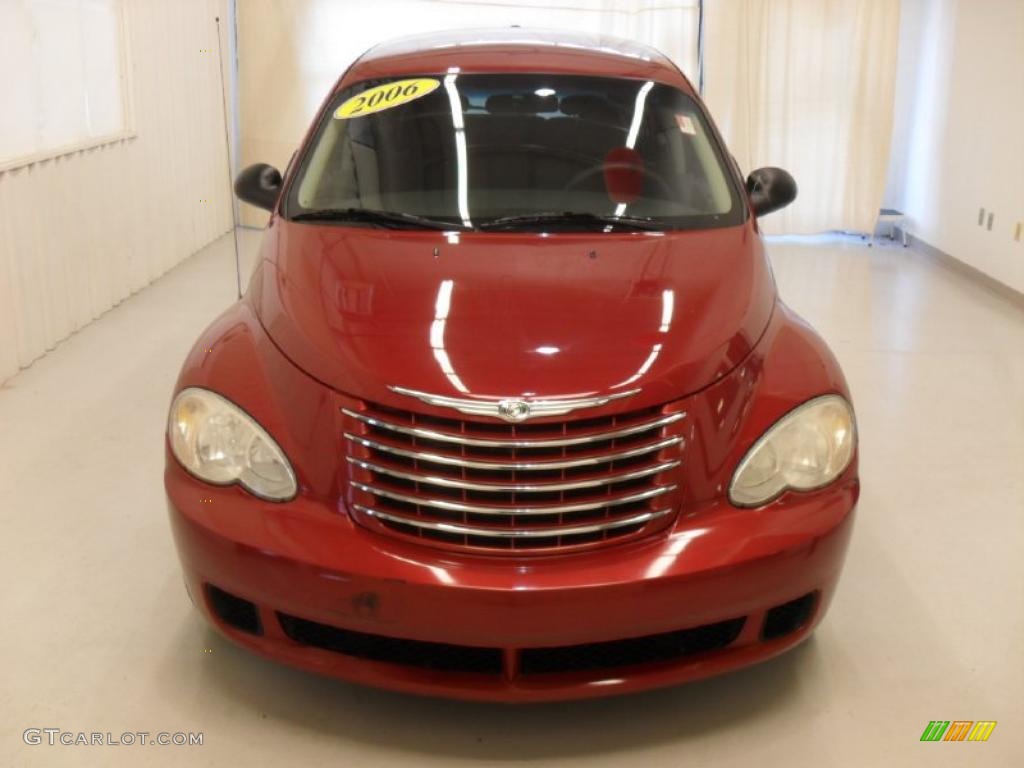 2006 PT Cruiser  - Inferno Red Crystal Pearl / Pastel Slate Gray photo #6