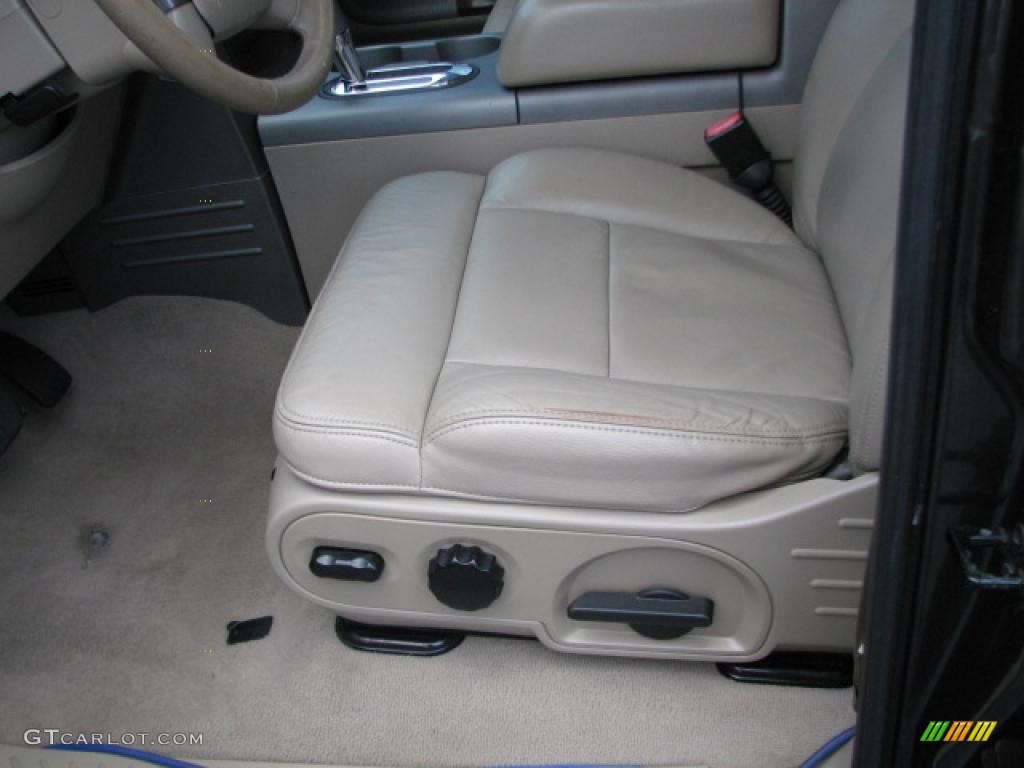 2005 F150 XLT SuperCrew - Dark Stone Metallic / Tan photo #22