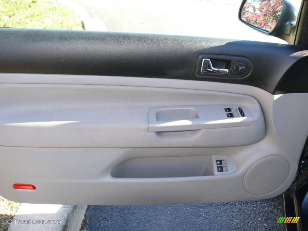 2005 Golf GL 2 Door - Blue Anthracite Metallic / Gray photo #6