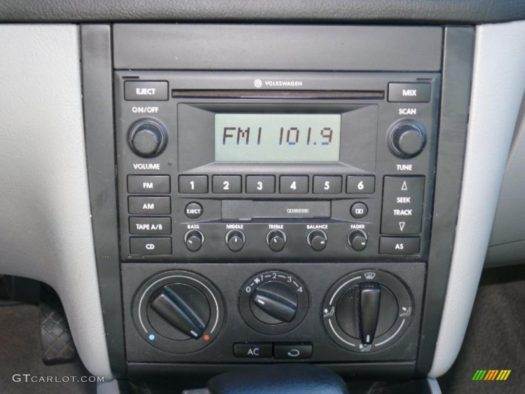 2005 Golf GL 2 Door - Blue Anthracite Metallic / Gray photo #10
