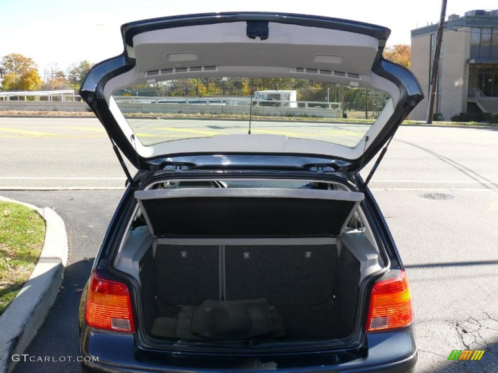 2005 Golf GL 2 Door - Blue Anthracite Metallic / Gray photo #13