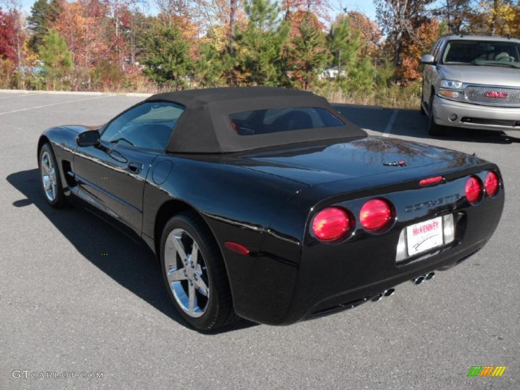 Black 2001 Chevrolet Corvette Convertible Exterior Photo #39822862