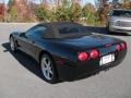 2001 Black Chevrolet Corvette Convertible  photo #2