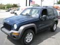 2003 Patriot Blue Pearl Jeep Liberty Sport  photo #5